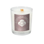 Świeca sojowa 190g Cotton Fresh Przeźroczysty