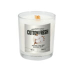 Świeca sojowa 190g Cotton Fresh Przeźroczysty