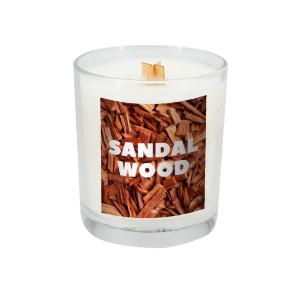 Świeca sojowa 190g Cotton Fresh Przeźroczysty