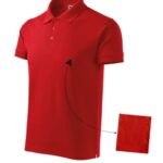 Cotton 212 Koszulka polo męska Czerwony - 07