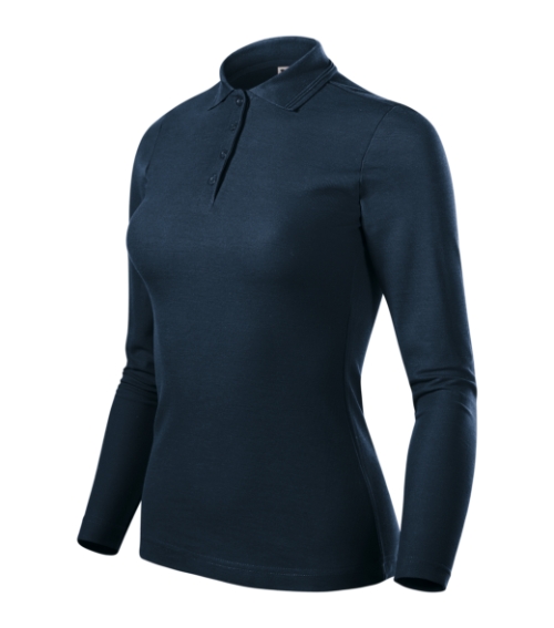 Pique Polo LS 231 Koszulka polo damska Granatowy - 02
