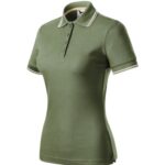 Focus 233 Koszulka polo damska Khaki - 09