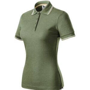 Focus 233 Koszulka polo damska Khaki - 09
