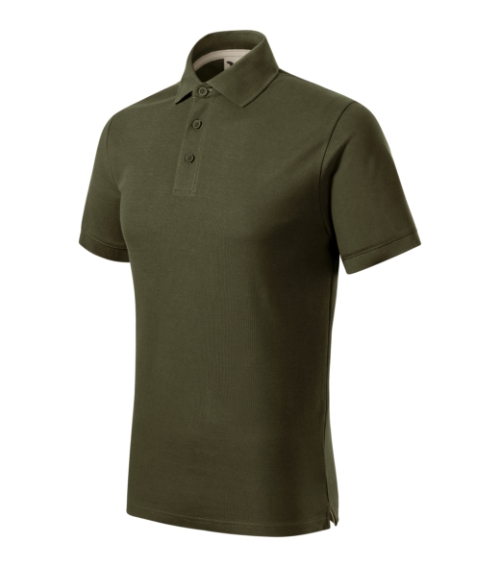 Prime (GOTS) 234 Koszulka polo męska Military - 69