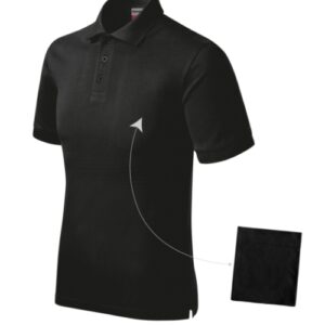 Resist Heavy Polo R20 Koszulka polo męska Czarny - 01