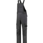Bib & Brace Twill Cordura T67 Spodnie robocze ogrodniczki unisex Ciemnoszary - T4