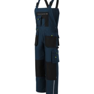 Ranger W04 Spodnie robocze ogrodniczki męskie Granatowy - 02