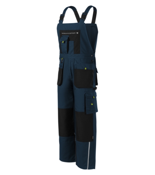 Ranger W04 Spodnie robocze ogrodniczki męskie Granatowy - 02