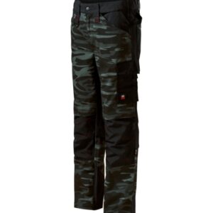 Vertex Camo W09 Spodnie robocze męskie Camouflage dark gray - C2