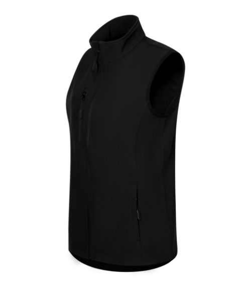 Trail 569 Softshell kamizelka damska Czarny - 01