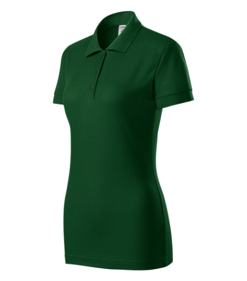 Joy PX2 Koszulka polo damska Zieleń butelkowa - 06